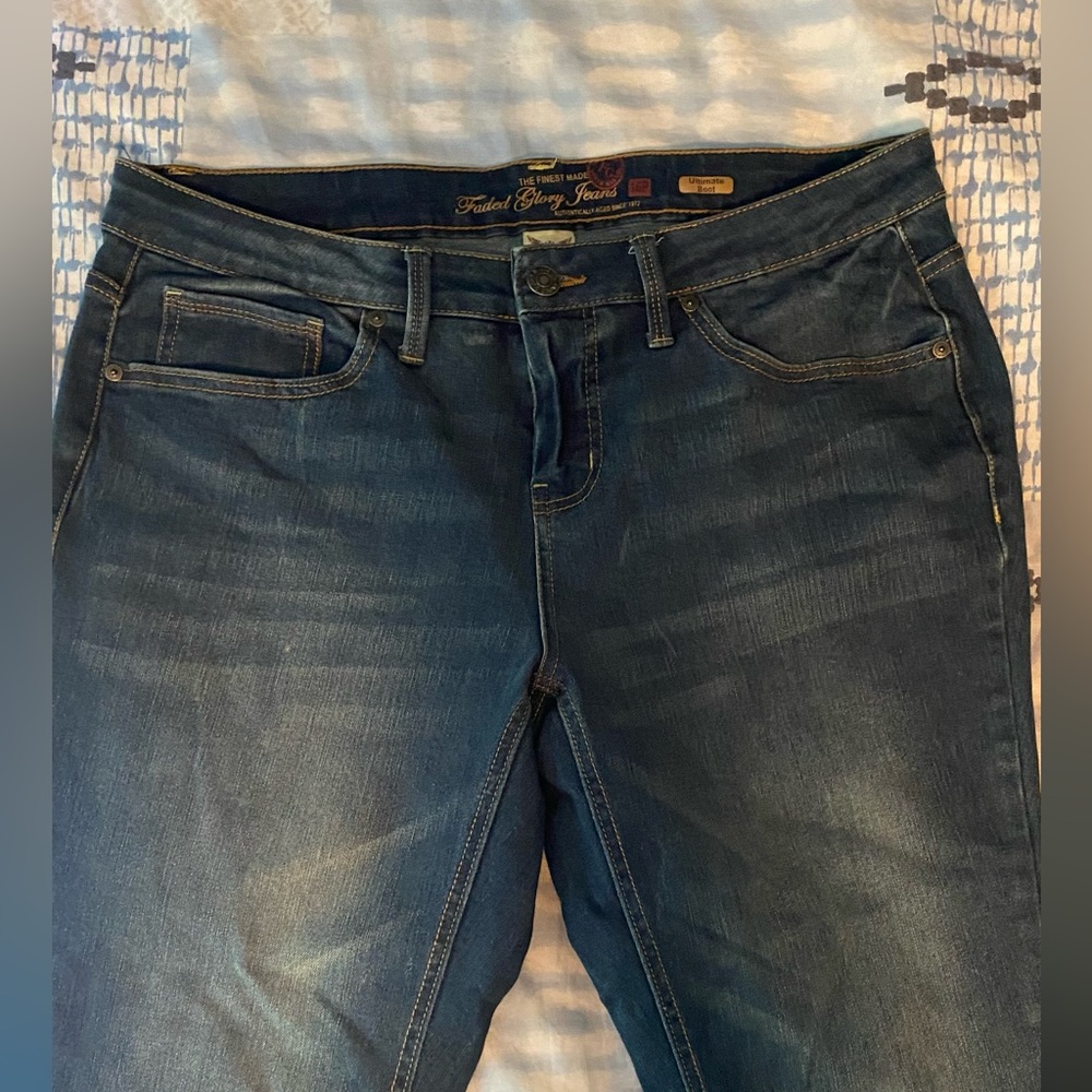 Faded glory ultimate boot cut size 16p